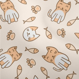 Sitting Round Cat Dobby