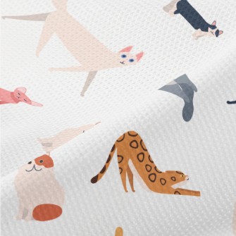 Cute American Style Cat Piqué