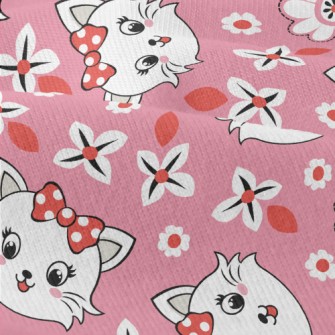 Pretty Cat With Bow Modern Jersey