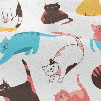 Colorful Fat Cat Modern Jersey
