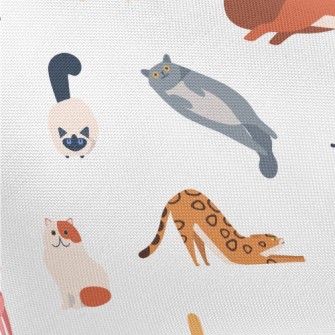 Cute American Style Cat Pongee