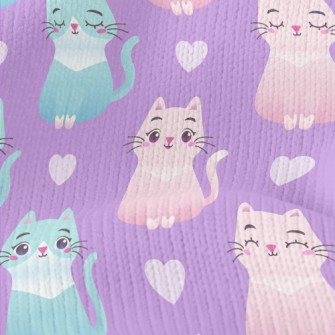 Sitting Cute Cat Stretch Jersey