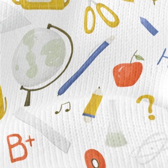 School Supplies And Knowledge Stretch Jersey