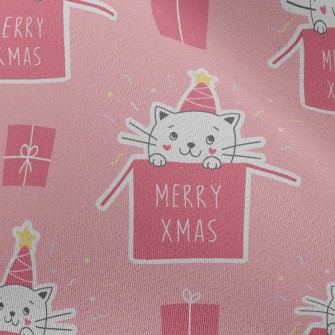 Cat In Gift Box Chiffon