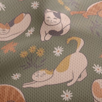 Lazy Cat Athletic Mesh Flat Back