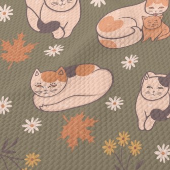 Lazy Cat Birdseye Piqué