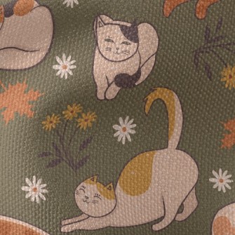 Lazy Cat Waterproof Canvas