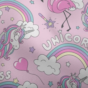 Flamingos And Fashion Unicorns Dobby