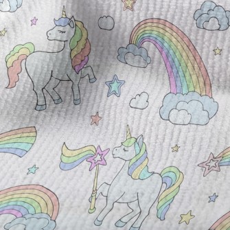 Rainbow Wand And Unicorn Terry