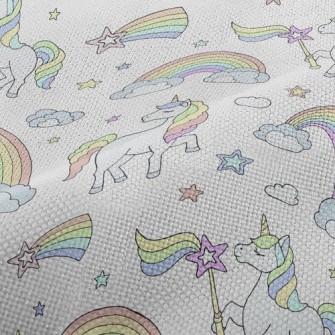 Rainbow Wand And Unicorn Performance Linen