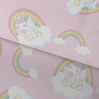 Unicorn On Rainbow Cloud Waterproof Oxford