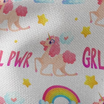 Peng Peng Unicorn Waterproof Canvas