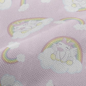 Unicorn On Rainbow Cloud Performance Linen
