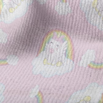 Unicorn On Rainbow Cloud Terry