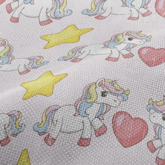 Unicorns And Hearts Performance Linen