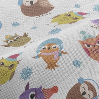 Winter Owl Performance Linen