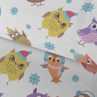 Winter Owl Waterproof Oxford