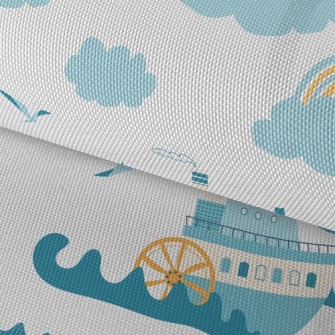 Happy Ship Waterproof Oxford