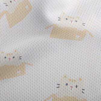 Wrapping The Cat Athletic Mesh Flat Back