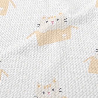 Wrapping The Cat Birdseye Piqué