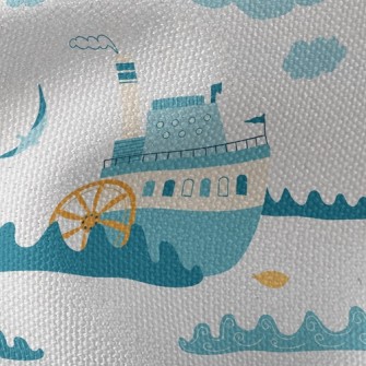 Happy Ship Waterproof Canvas