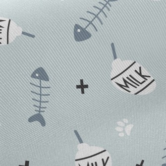 Milk And Footprints Twill