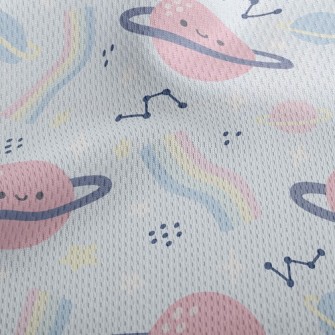 Rainbow Planet Athletic Mesh Flat Back