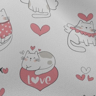 Full Of Love For Cats Chiffon