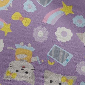 Tech Girl Cat Chiffon