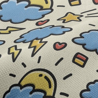 Thundery Rainy Day Performance Linen