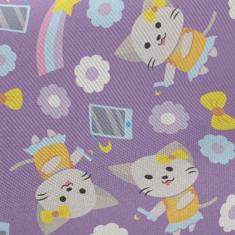 Tech Girl Cat Twill