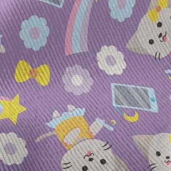Tech Girl Cat Standard Corduroy