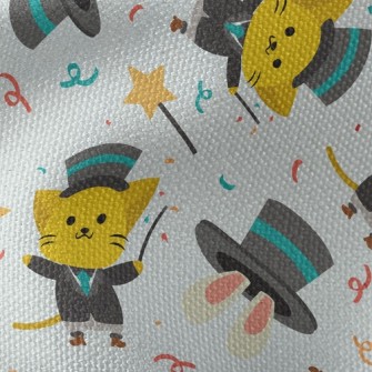 Magician Cat Waterproof Canvas