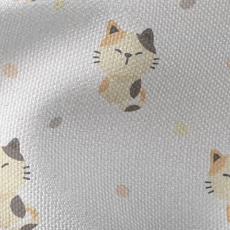 Cute Cat Waterproof Canvas