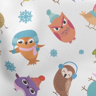 Winter Owl Stretch Ponte