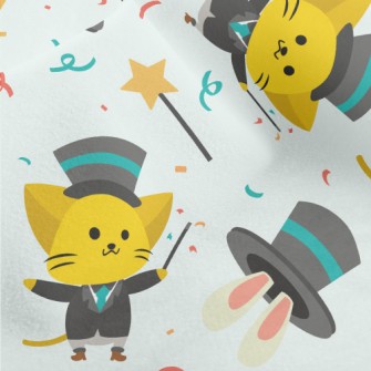 Magician Cat Micro Fleece