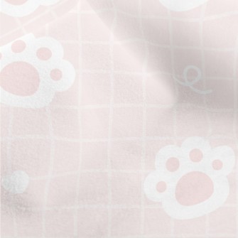 Cute Cat Paw Micro Fleece