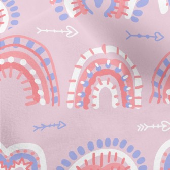 Lover Romantic Rainbow Micro Fleece