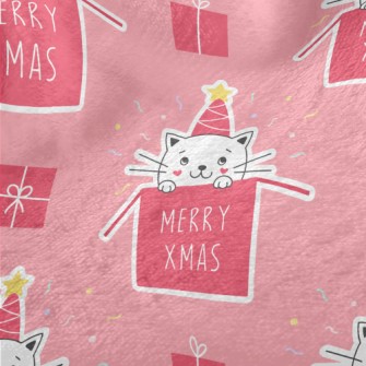 Cat In Gift Box Minky