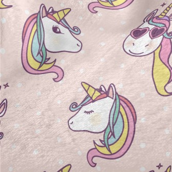 Humorous Unicorn Minky