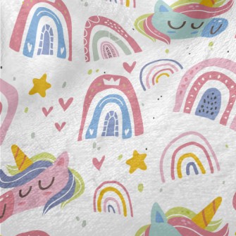Funny Unicorn Minky