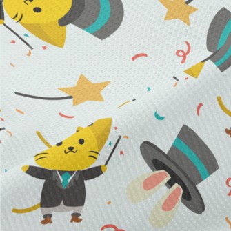 Magician Cat Piqué