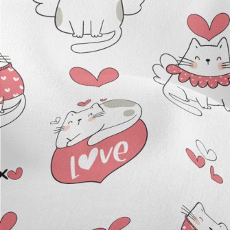 Full Of Love For Cats Lightweight Performance Linen