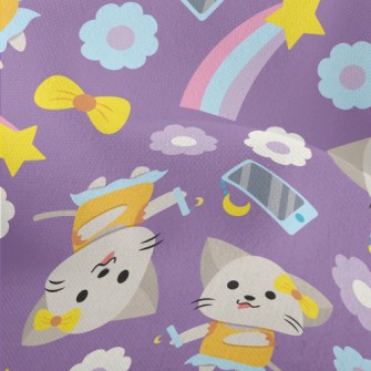 Tech Girl Cat Lightweight Performance Linen