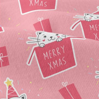 Cat In Gift Box Modern Jersey