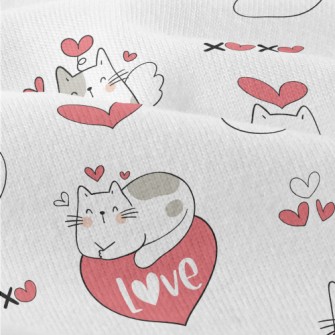 Full Of Love For Cats Modern Jersey