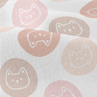 Cute Cat Badge Modern Jersey