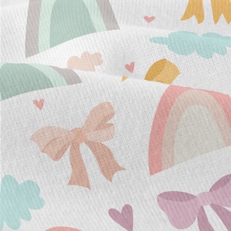 Colorful Clouds Rainbow Modern Jersey