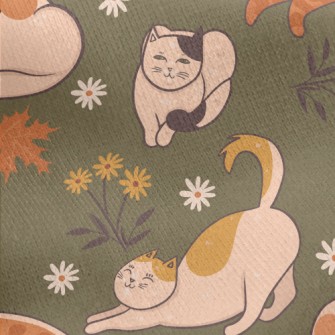 Lazy Cat Jersey Backed Fleece