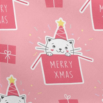 Cat In Gift Box Pongee